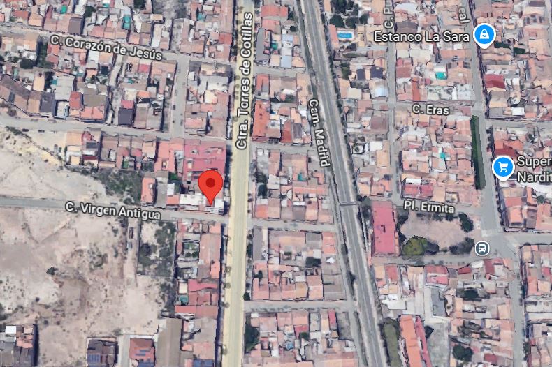 2-Vista aérea callejero